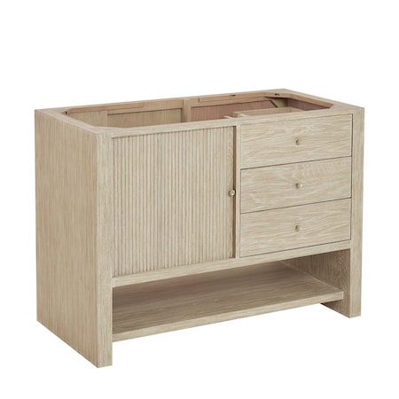 James Martin Vanities Single 48'' Single Vanity, Sunwashed Oak D404-V48-SWO